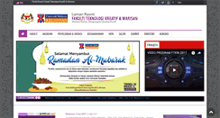Desktop Screenshot of ftkw.umk.edu.my